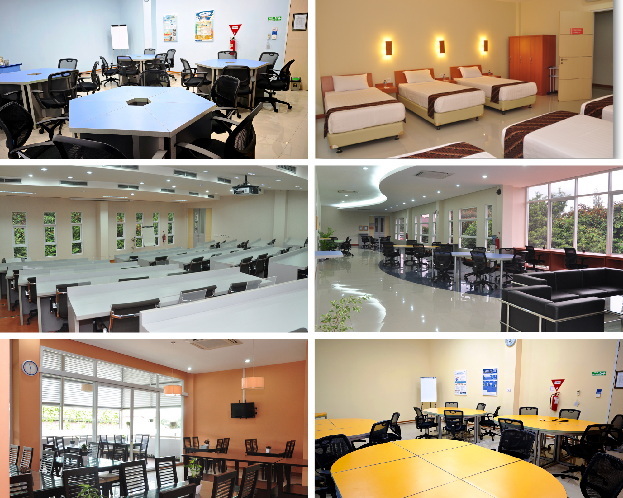 WIKAPratama - Fasilitas Ruang Kelas, Ruang Diskusi, dan Kamar Penginapan